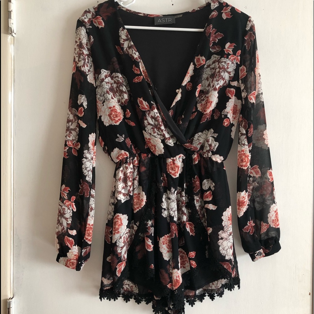 Floral romper